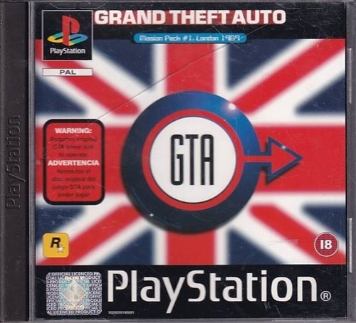 Grand Theft Auto London - Med plakat - PS1 (B Grade) (Genbrug)